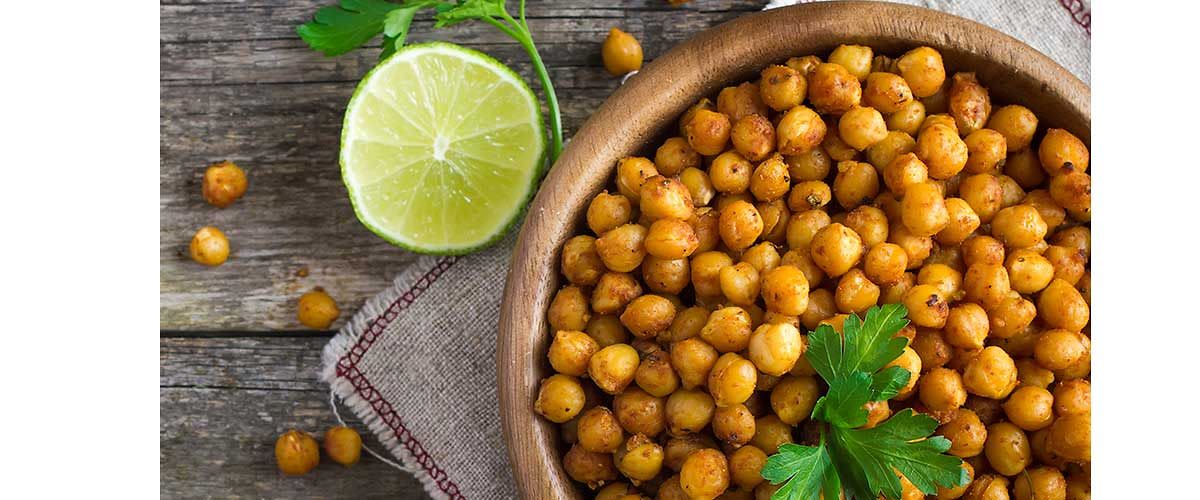 dmBio рецепта Салата от нахут и дресинг с мед и лайм