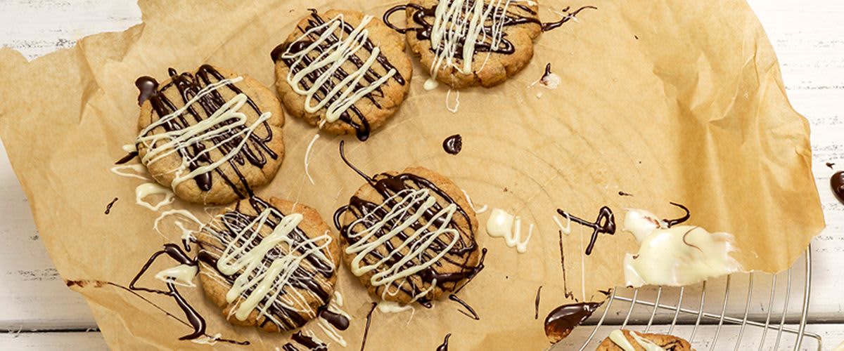 Джинджифилови коледни бисквити с шоколад