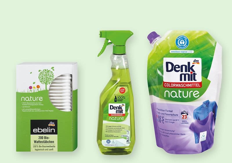 Устойчиви и достъпни: натурални продукти в dm