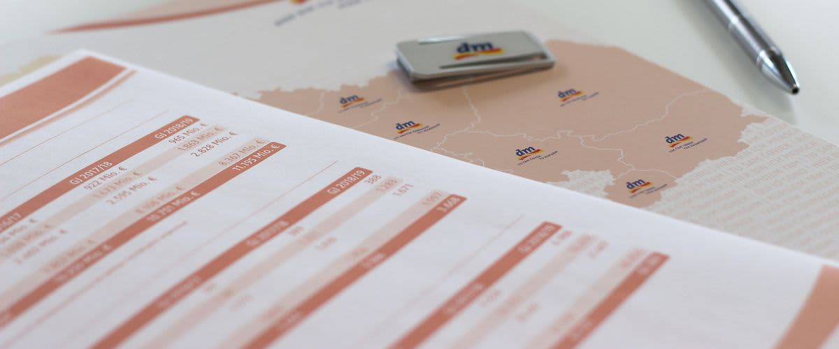 Информационна брошура на dm drogerie markt.