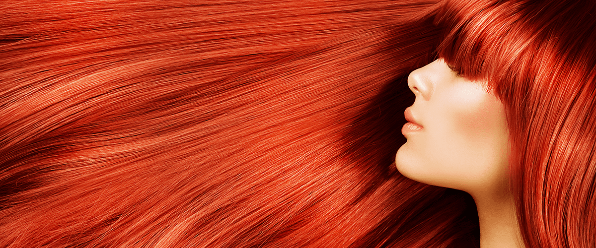 Снимка на момиче с червена коса 