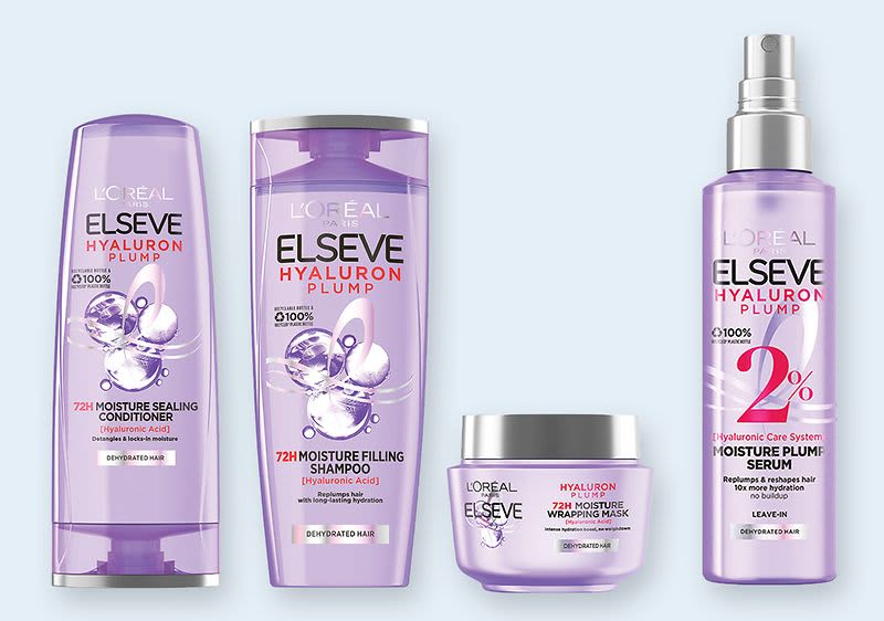 Elseve Hyaluron Plump на L’Oréal Paris за дехидратирана коса
