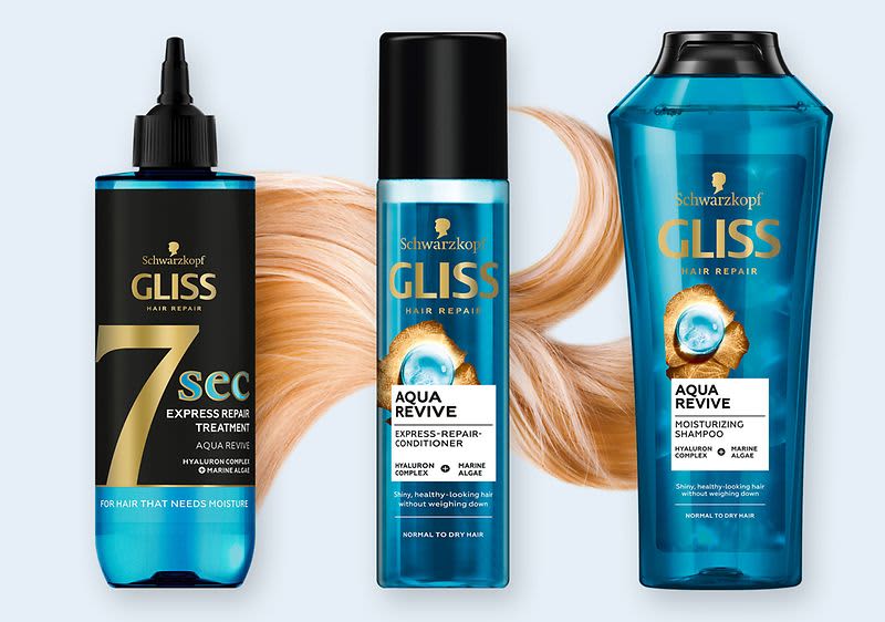 Хидратирана и мека коса от GLISS Aqua Revive!