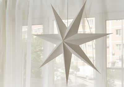 Ръчно изработени коледни звезди  