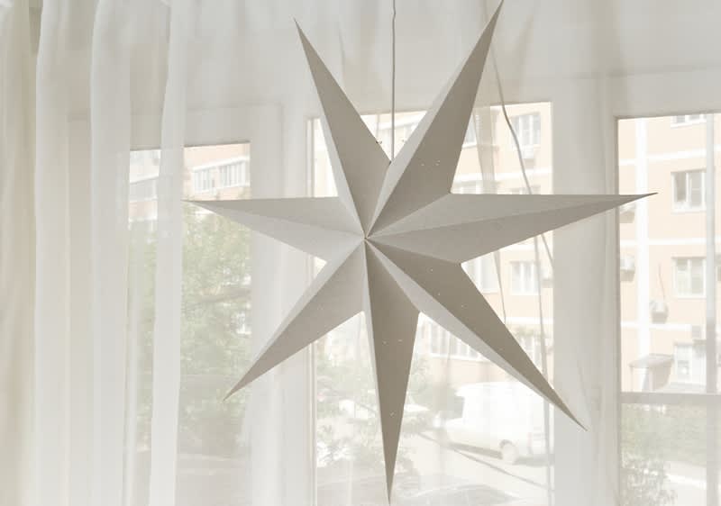 Ръчно изработени коледни звезди  
