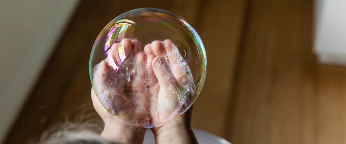 Händewaschen mit Kindern