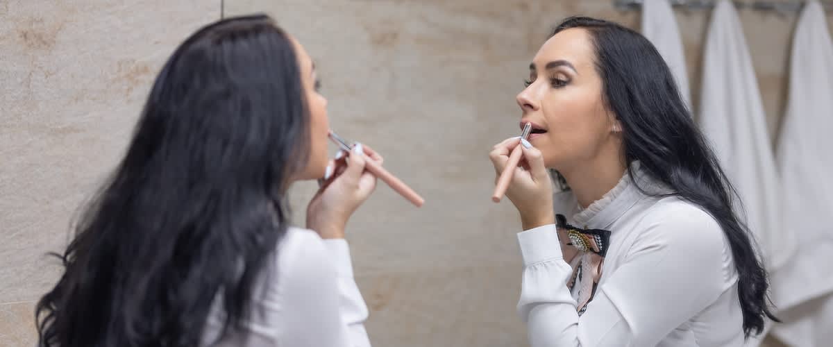 Правилно нанасяне на молив за устни