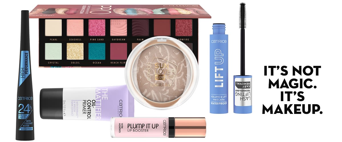 Продукти на Catrice, които да включите в комплекта си с гримове това лято