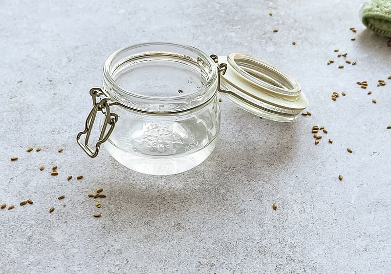 maska ot leneno seme