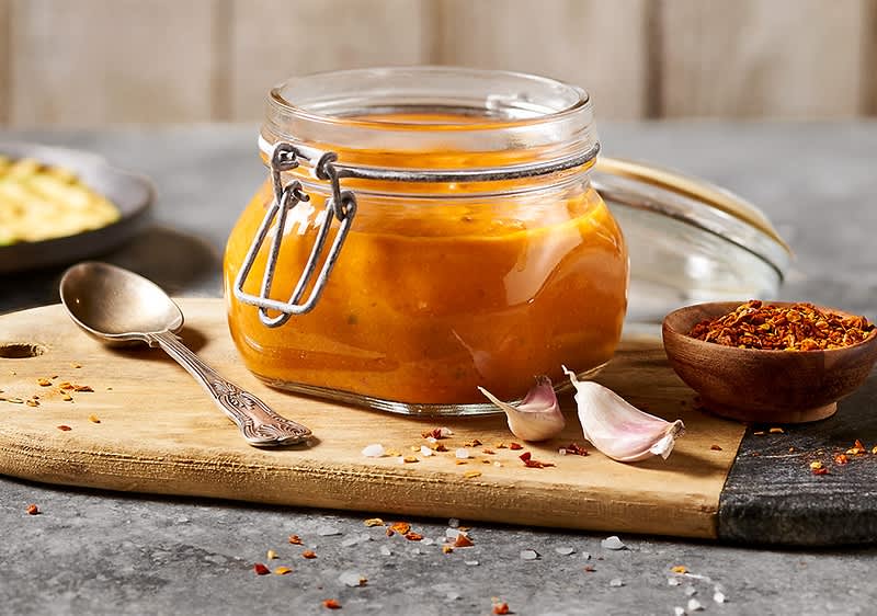 Веган сос барбекю с чили