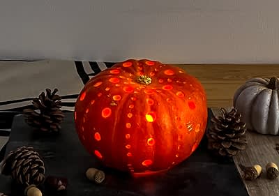 Halloween-Kürbis