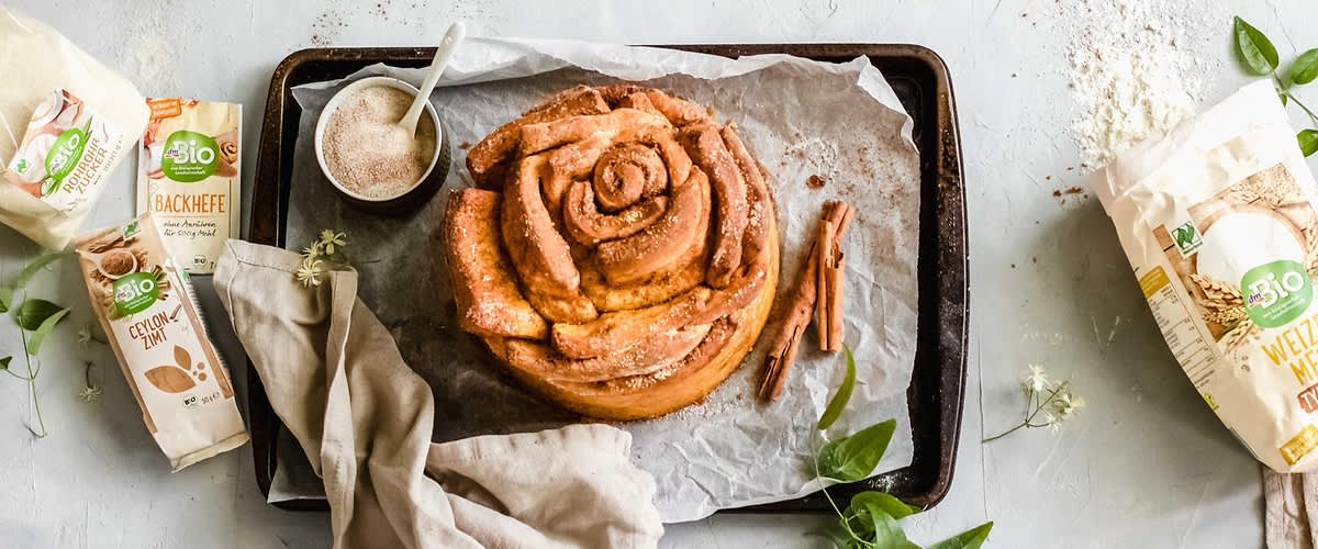 Süßes Kürbis-Zimt-Zupfbrot.