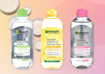 Мицеларна вода Garnier в три разновидности