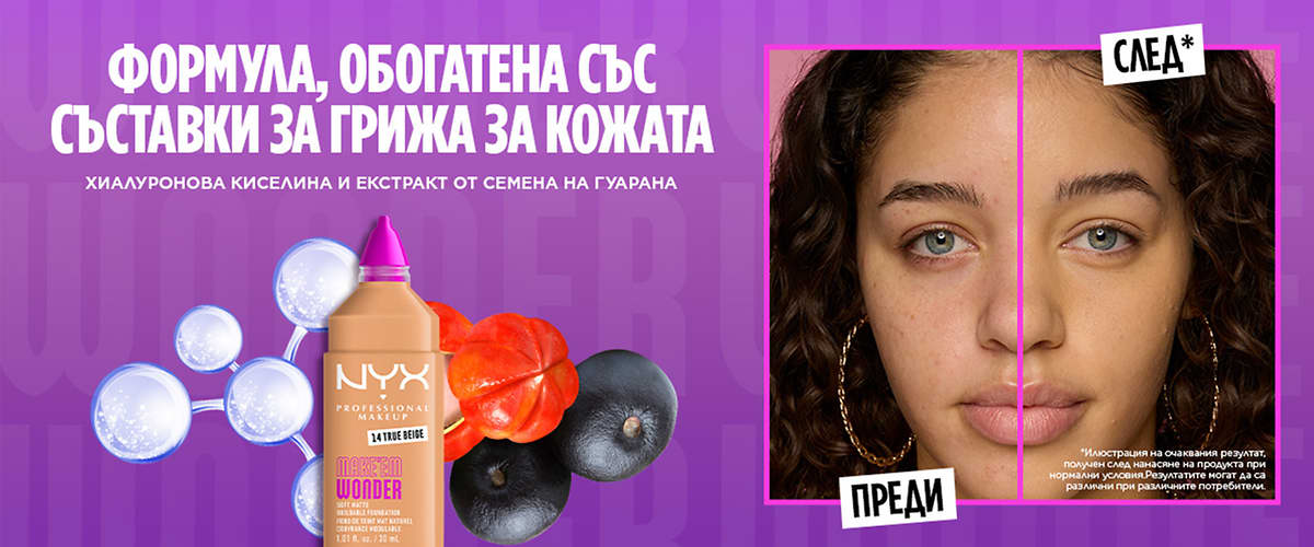 Формула с хиалуронова киселина и екстракт от семена на гуарана