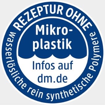 Oznaka koja kupcima olakšava prepoznavanje dm proizvoda bez mikroplastike