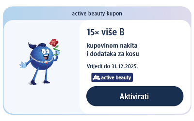 dm active beauty kupon za 15x više bodova kupovinom nakita i dodataka za kosu