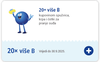 kupon: 20x više bodova kupovinom spužvica, krpa i četki za pranje suđa