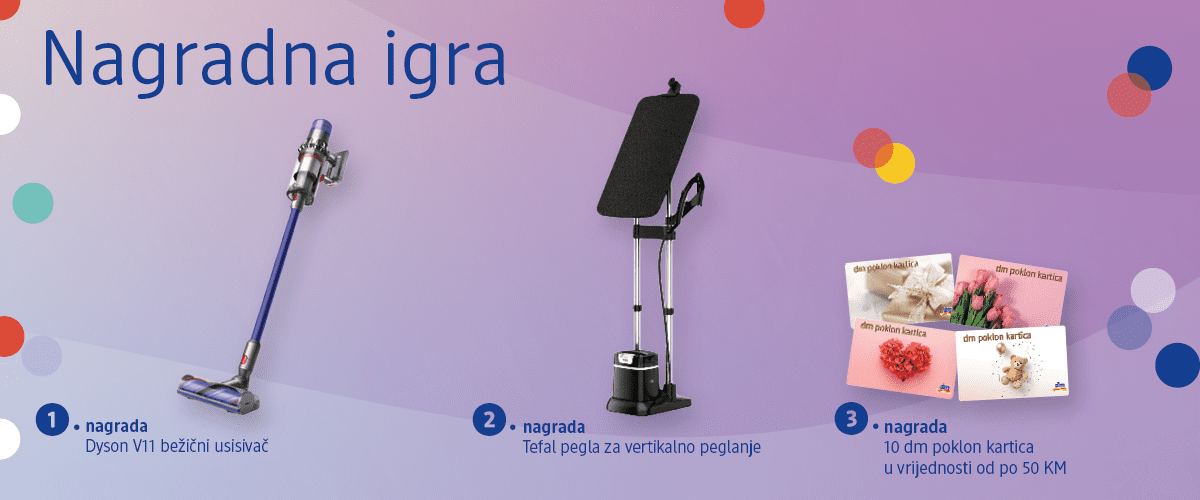 Dostupne nagrade u nagradnoj igri