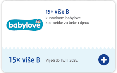 kupon: 15x više bodova kupovinom babylove kozmetike za bebe i djecu