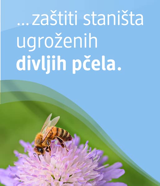 ... zaštiti staništa ugroženih divljih pčela