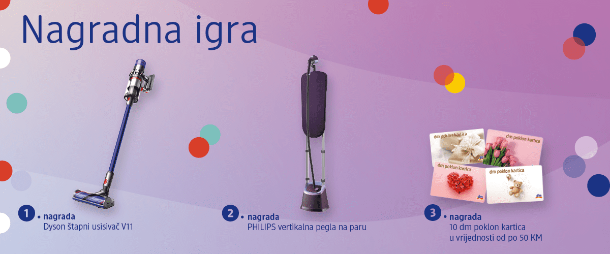 Dostupne nagrade u nagradnoj igri