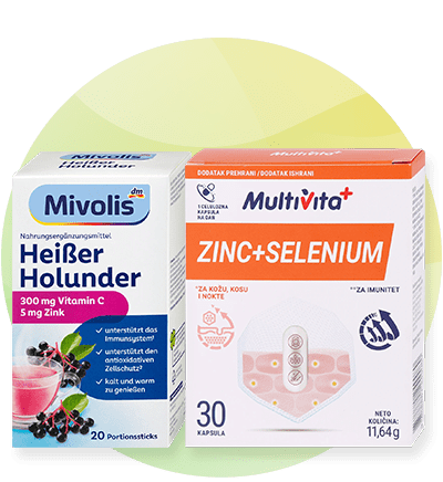 Mivolis Heißer Holunder i Multivita Zinc+Selenium