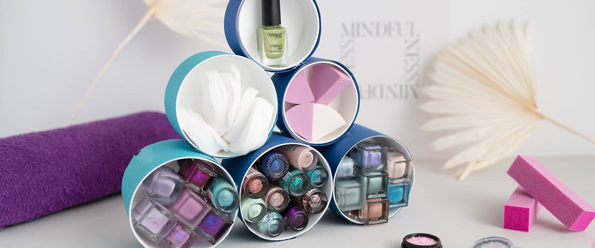 DIY Organizator lakova za nokte