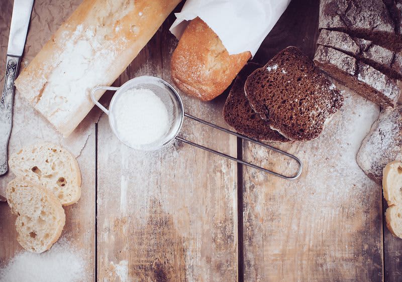 Različite vrste kruha i pekarskih proizvoda