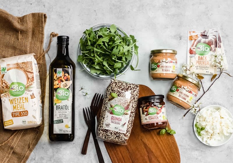 Sastojci za mediteranske tortilje