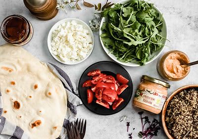 Napunite tortilje nadjevom