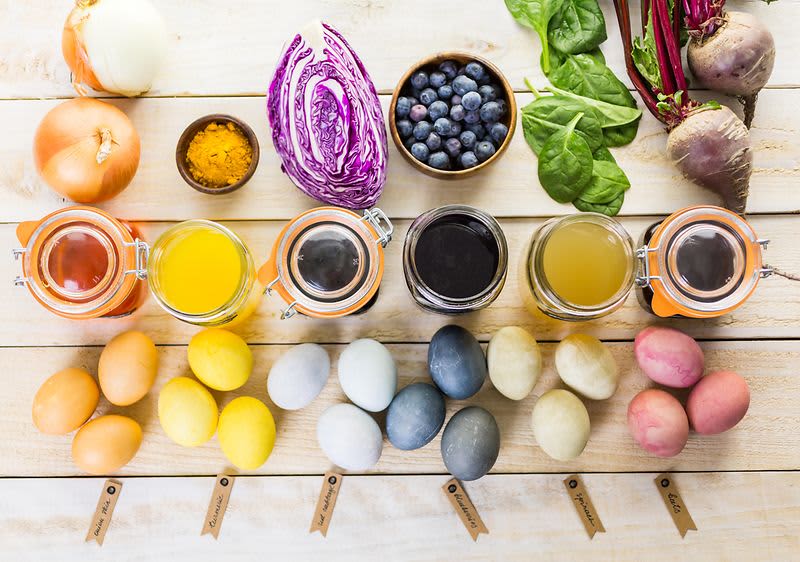 Bojenje uskršnjih jaja prirodnim sastojcima