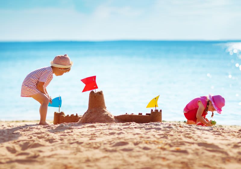 Igre na plaži za djecu