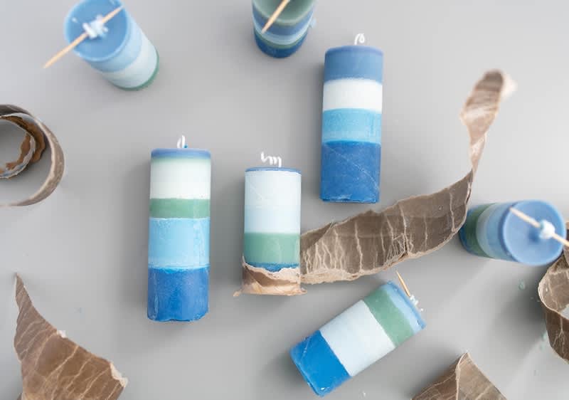 Pustite da se svijeće stvrdnu