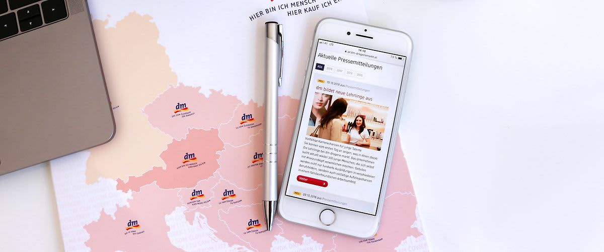 saopštenja za medije dm