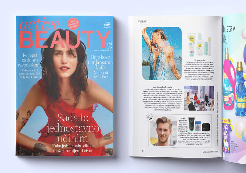 dm active beauty časopis