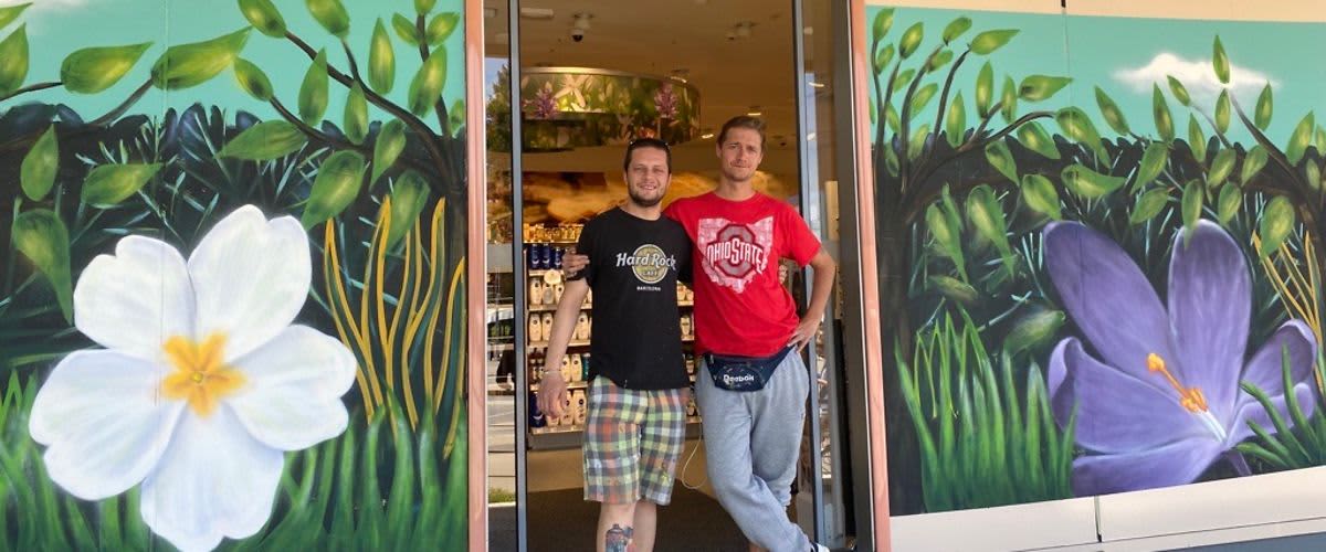 Street art na dm prodavnicama