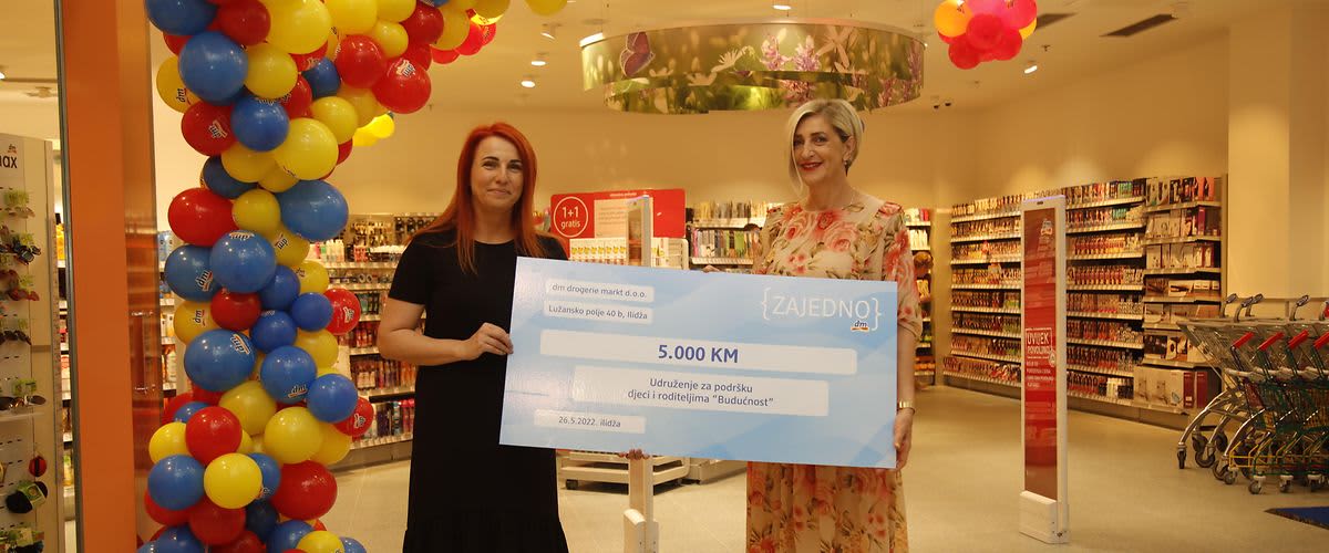 Na Ilidži otvorena preuređena dm prodavnica 