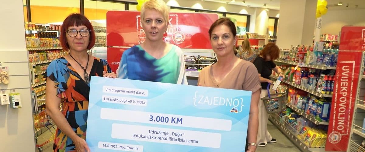 Novi Travnik: Otvorena preuređena dm prodavnica na novoj adresi