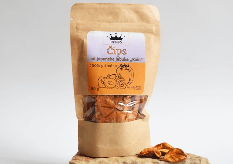 REGIUS Čips od japanske jabuke „Kaki“
