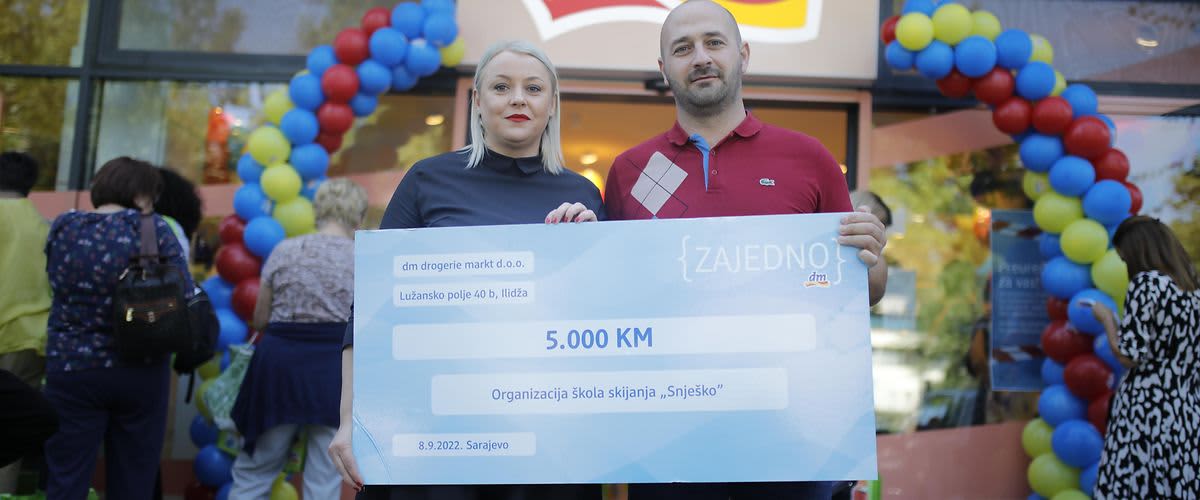 U Sarajevu otvorena preuređena dm prodavnica