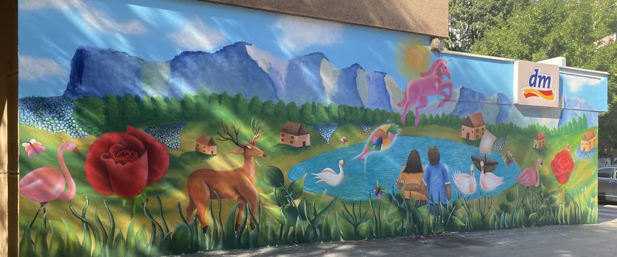 Street art projekt kompanije dm