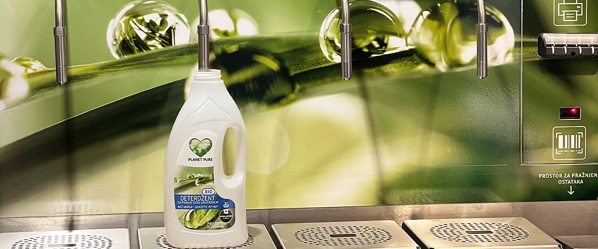 Stanice za punjenje bio deterdženata