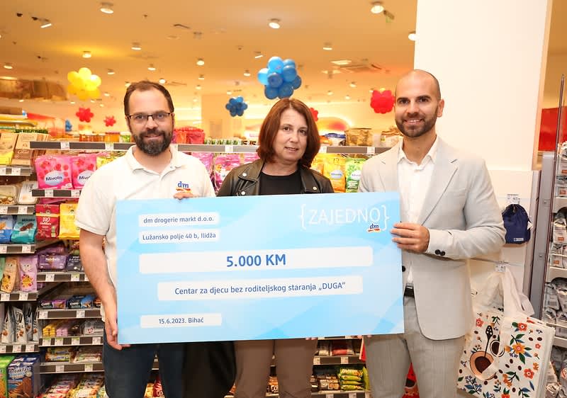 Otvorena preuređena dm prodavnica u Bihaću