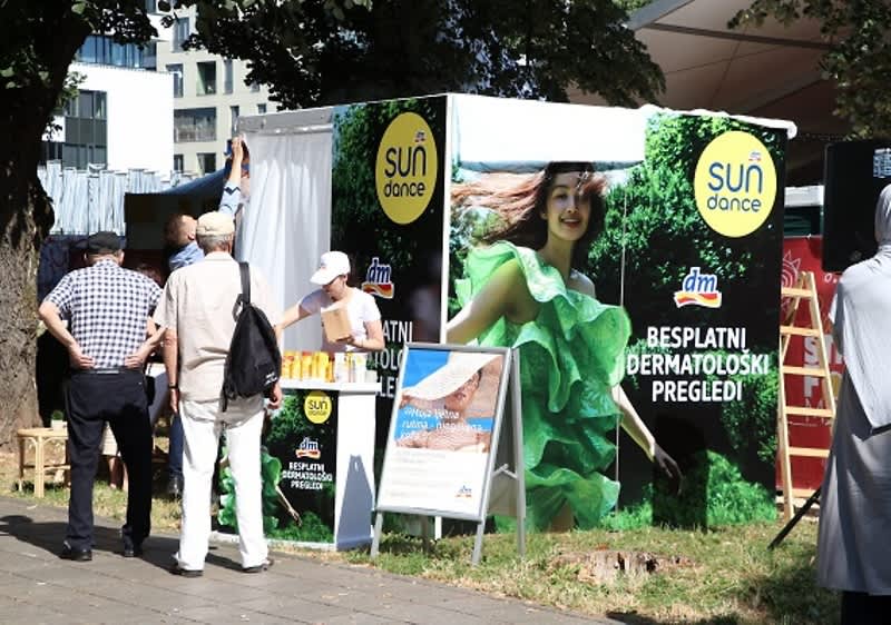 Obavljeni besplatni dermatološki pregledi u organizaciji dm-a