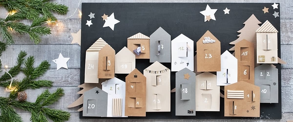 DIY Adventski kalendar od drva