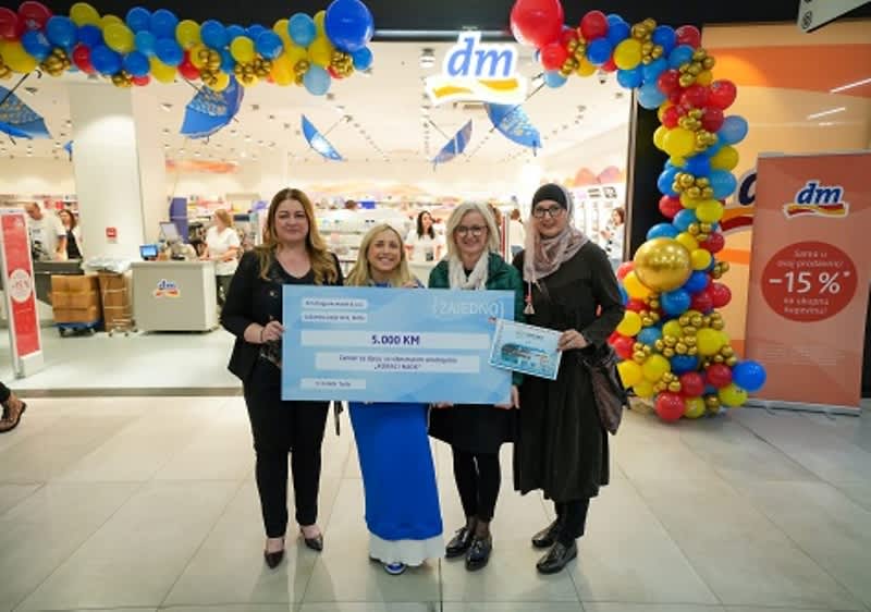 Tuzla: Preuređena dm prodavnica otvorena u TC Bingo City Centar