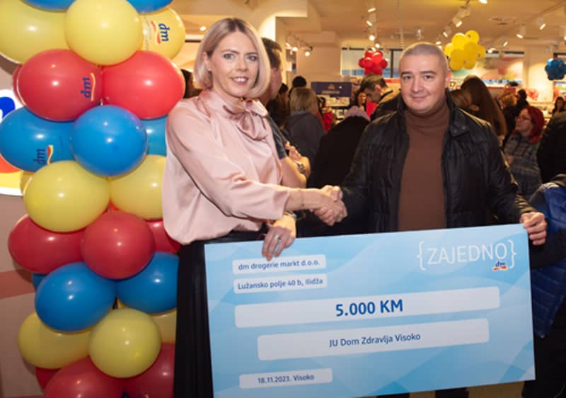 dm prodavnica od danas na novoj adresi u Visokom