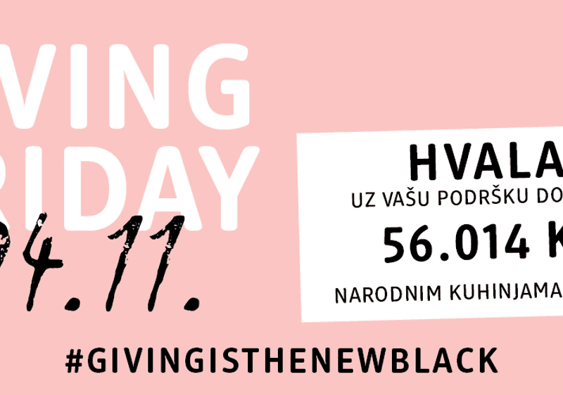 „GIVING FRIDAY“ - dm donira 56.014 KM narodnim kuhinjama širom BiH