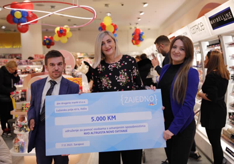 Otvorena preuređena dm prodavnica u TC Alta u Sarajevu