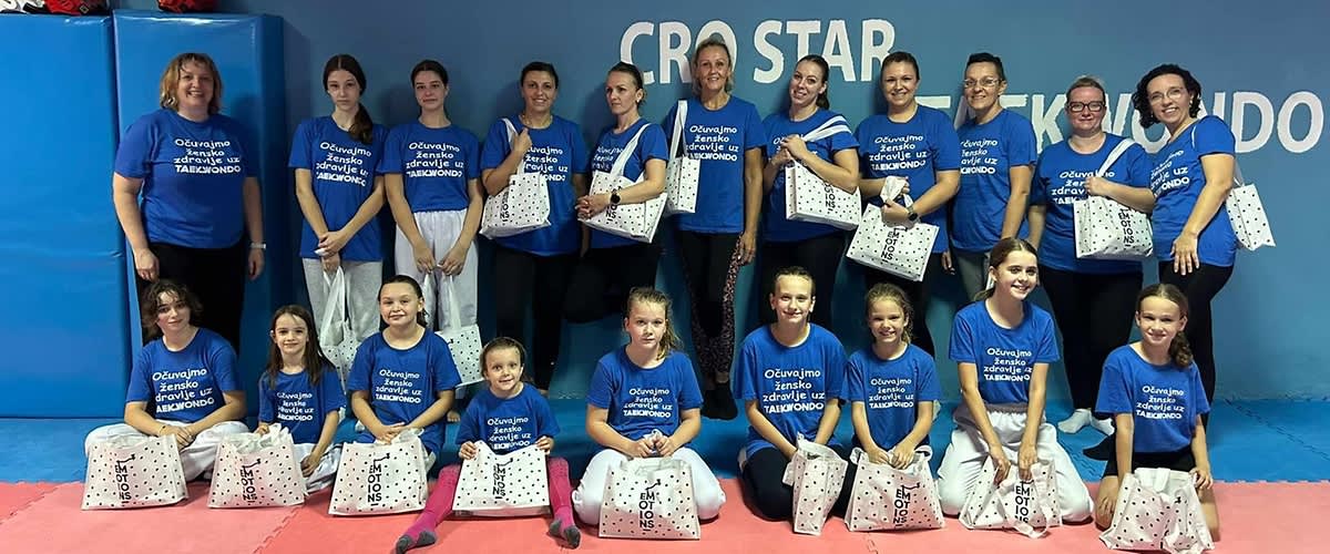 Taekwondo treninzi za fizičko i mentalno zdravlje žena